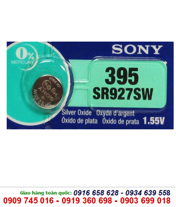 Sony SR927SW-395, Pin đồng hồ Sony SR927SW-395 silver oxide 1.55v 